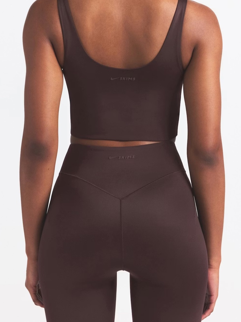 SKIMS Chocolate High-Waist Sculpting Leggings